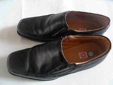 HERE+THERE C&A schwarze Lederschuhe Kommunion Gr. 37  BBM3