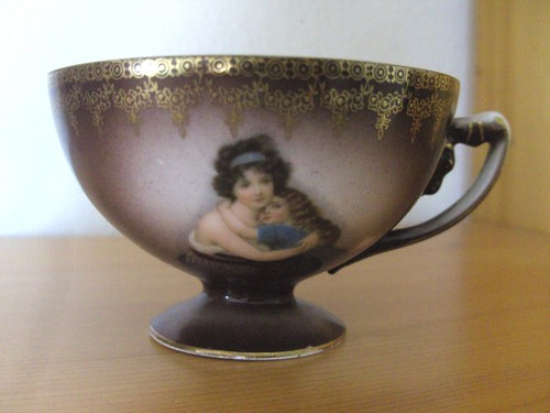 Antike kaffeetasse bavaria - kaffeetasse,