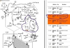 DB5H61461 5576971 luftschlauch