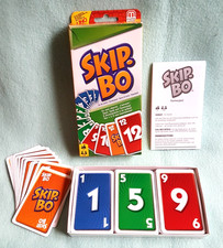 Mattel SKIP BO Kartenspiel  7 -99J  vollständig & TOP NEUw