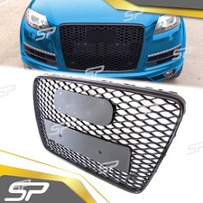Schwarz Wabengrill Kühlergrill Front Grill für Audi Q7 4L SQ7 S Line 2007-2015