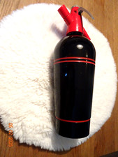 Syphon Sodaflasche Heimsyphon schwarz 60/70er Vintage Retro