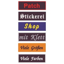 Patch mit Klett viele Farben