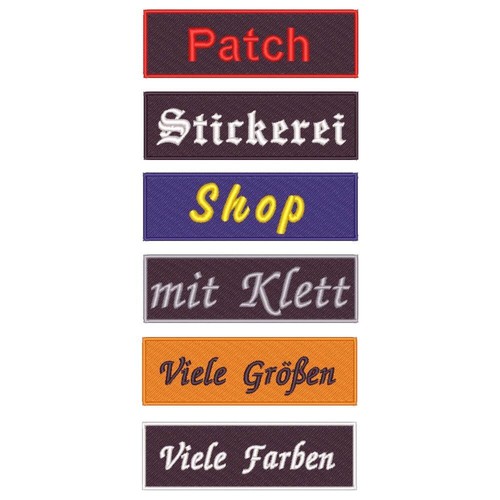 Patch mit klett - patch, viele