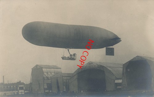 Foto parseval luftschiff - ak,