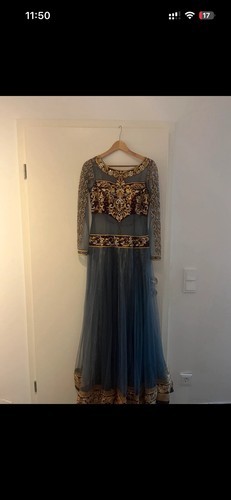 Langes indisches kleid aus - indisches,