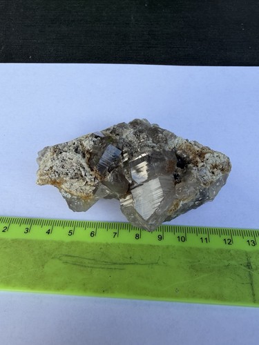 Rauchquarz stufe mit - stufe,