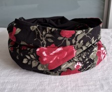 Wende Loop - Schal - Schlauchschal - Handmade - Blumen, Rosen, Jersey
