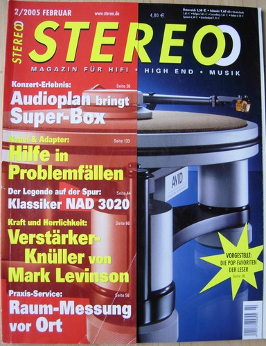 Stereo avid volvere - 2/05,