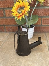 Vintage Öl Docht Fackel ~ Eisenbahn ~ Bergmann Lampe