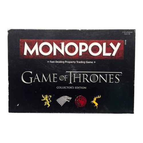 Monopoly game thrones - game, of