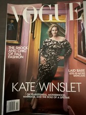VOGUE US Magazine Kate Winslet October 2023 Vintage American USA Fashion