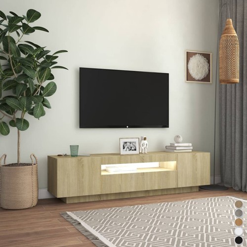 Schrank mit led leuchten - tv,