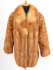 Wieseljacke Pelzjacke Wiesel Jacke Pelz Mantel Wieselmantel XL - A1680