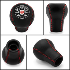 VW WOLFSBURG SCHALTKNAUF ROTE NAHT KAFER GOLF BUS T2 JETTA SCIROCCO KARMANN GHIA