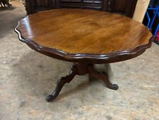 ANTIKER BEISTELLTISCH SALON TISCH LOUIS PHILIPPE UM 1870 MAHAGONI