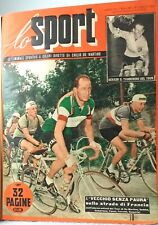 LO SPORT Wochenzeitschrift in Farbe von Emilio De Martino - Jahrgang 1953