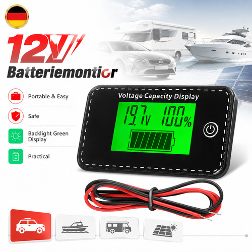 Batterieanzeige voltmeter - batterieanzeige,
