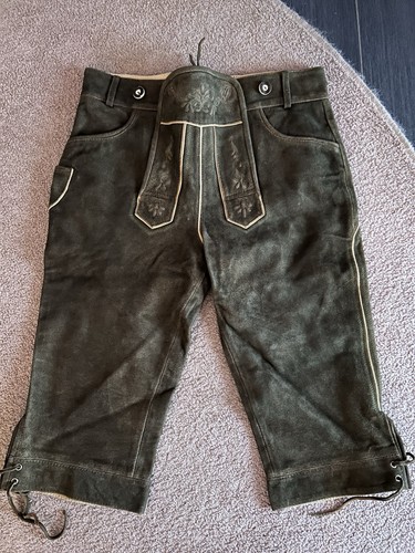 Trachtenlederhose braun - trachtenlederhose, gr