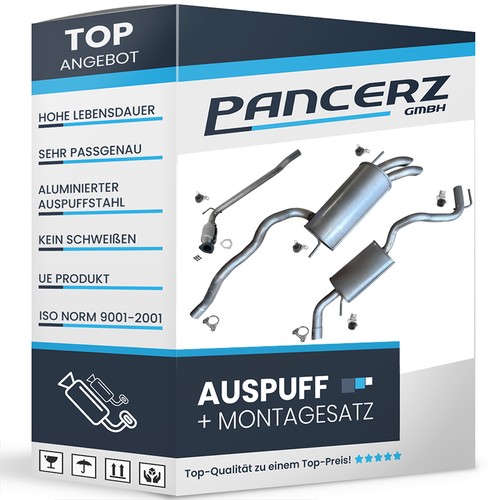 Edelstahl auspuff für t4 - auspuff,