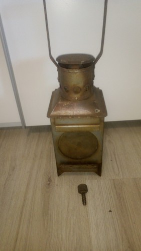 Bahn eisenbahnlampe antike - db,