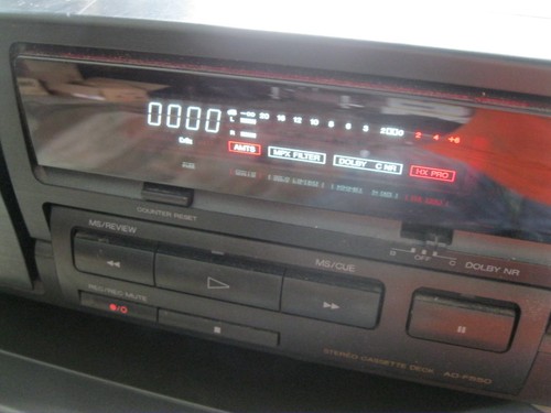 Aiwa f550e cassette tape - aiwa, ad