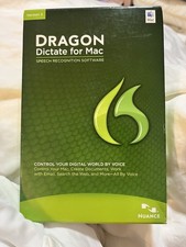 NIB Nuance Dragon Dictate for