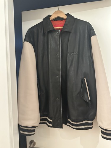 Hugo college lederjacke herren - lederjacke,