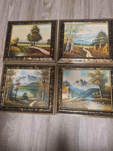 4er set ölgemälde - 4er,