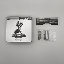 Gameboy Advance SP Gehäuse Metroid Edition Ersatzgehäuse Ersatzteil
