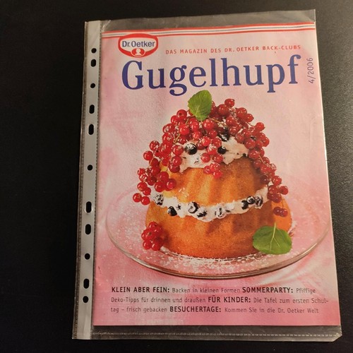 Oetker back club magazin - dr., back-club
