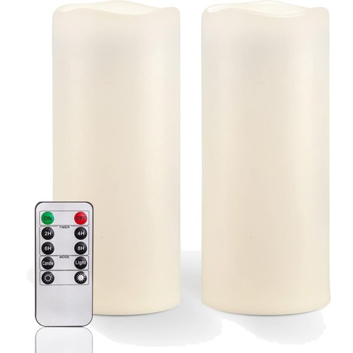 2er set led kerzen - led-kerzen, x