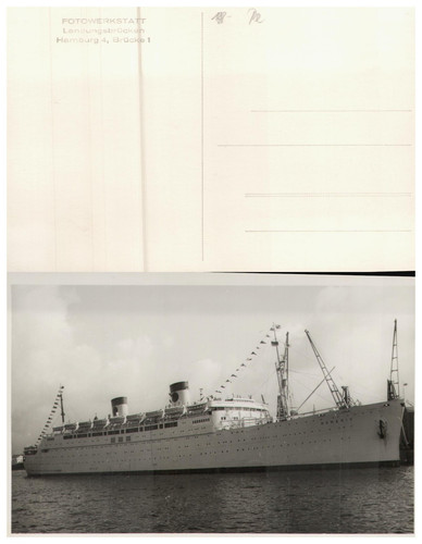 Vintage ansichtskarte schiff - vintage,