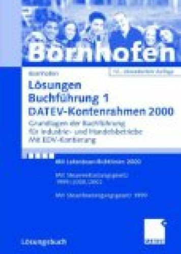 Buchführung lösungen - 1,,
