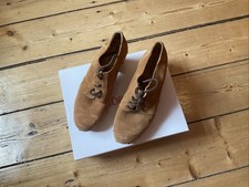 Xyxyx Wildlederschuhe Pumps Schnürung Holzkohle Braun 40