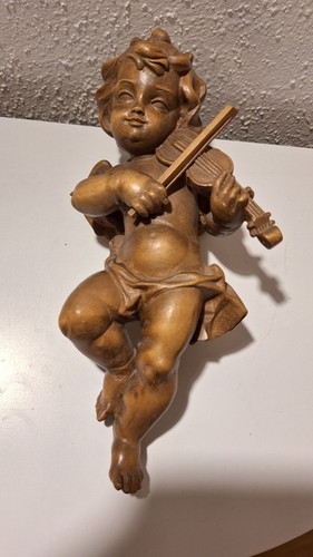 Engel holzengel mit geige - engel,