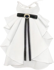 Damen Jabot Halskragen