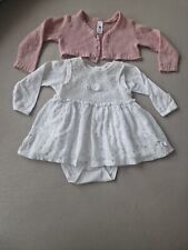 Sommerpaket 3Teile / Taufkleid mit Bolero/Gr. 80 Mädchen  Kanz, C&A