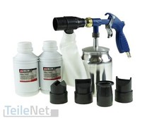Druckluft Sandstrahlpistole + Zubehör + Strahlsand Sandstrahlgerät