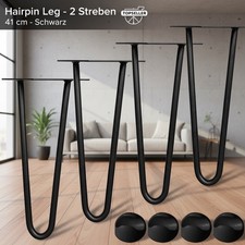 4er Set Tischbeine Stahl