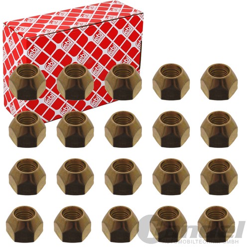 20x febi radmuttern - satz, x