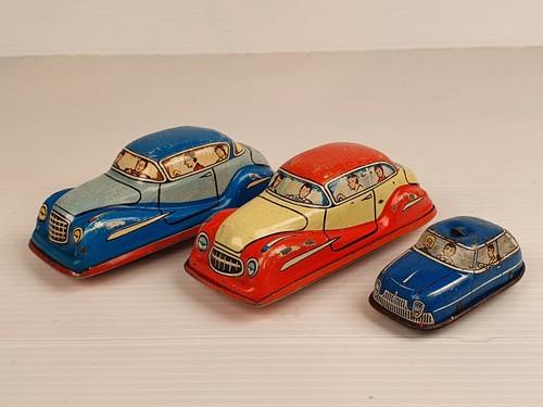 Blechautos ddr mit - 3x,