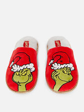 DR. SEUSS The Grinch Pantoffeln Hausschuhe Schlappen in Geschenktasche 38/39 NEU