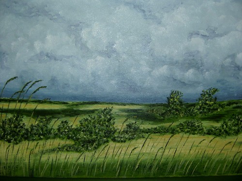 Original ölgemälde heide - Ölgemälde, *heide
