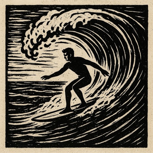 Surfer surf shortboard - surfer,