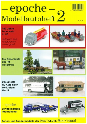 Epoche modellautoheft 2 - modellautoheft,