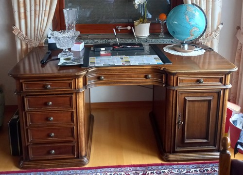 Schreibtisch massiv eiche - schreibtisch,