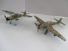 Junkers Ju 87  +  Henschel Hs 126    1:72     (gebaut!)    Bitte lesen!