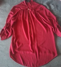 Bluse Weinrot Rot 42 Leicht