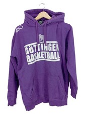 K1X Herren Kapuzenpullover Hoodie Basketball Göttingen Lila Gr. 48/M
